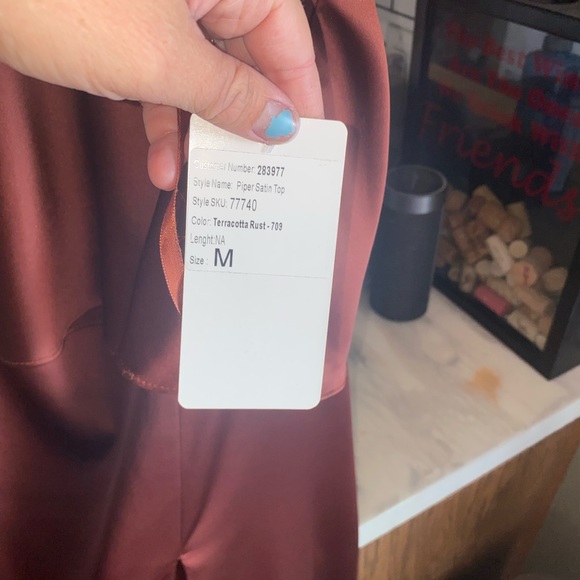 Reverly Terracotta rust two-piece dress - Picture 3 of 4